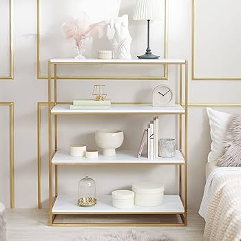 Amazon｜LOWYA ロウヤ オープンラック ラック シェルフ ディスプレイ