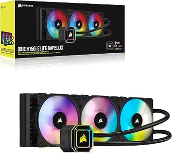 Amazon | CORSAIR iCUE H150i ELITE CAPELLIX 水冷一体型 CPUクーラー