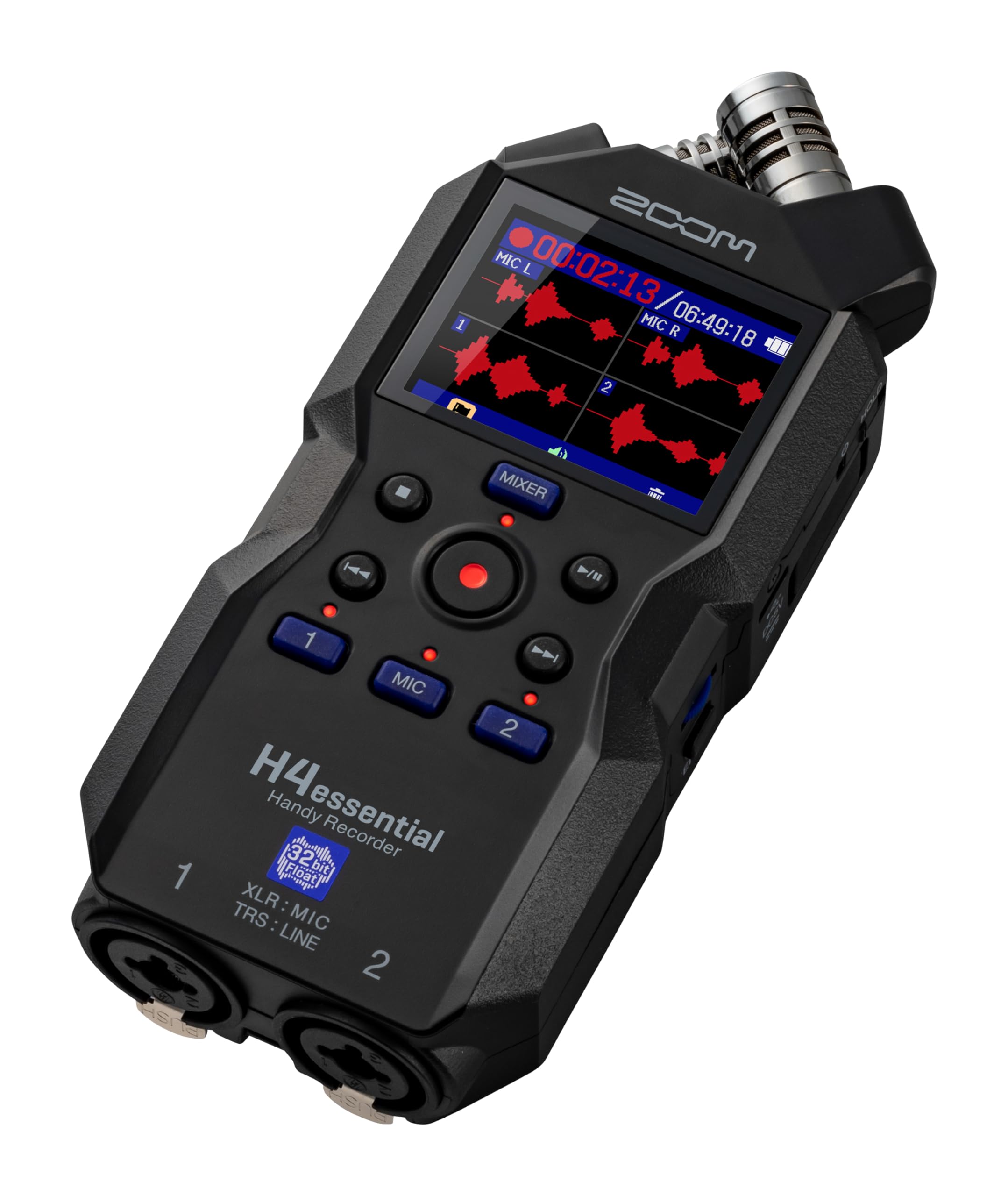 Zoom H4essential New H4n 4-Track Recorder with Ritz Gear