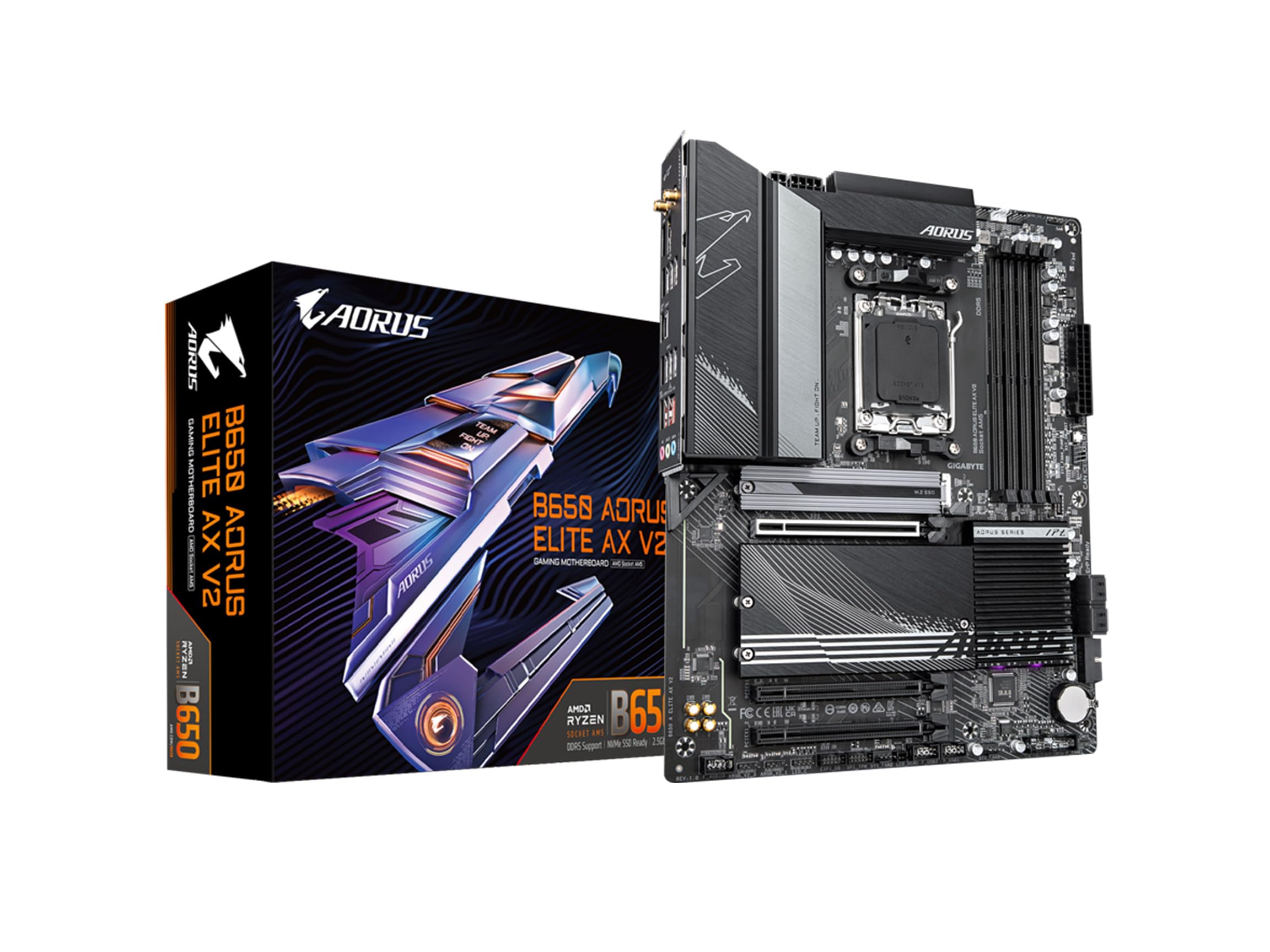 Amazon | GIGABYTE B650 AORUS Elite AX V2 (AM5/ LGA 1718/ AMD/ B650
