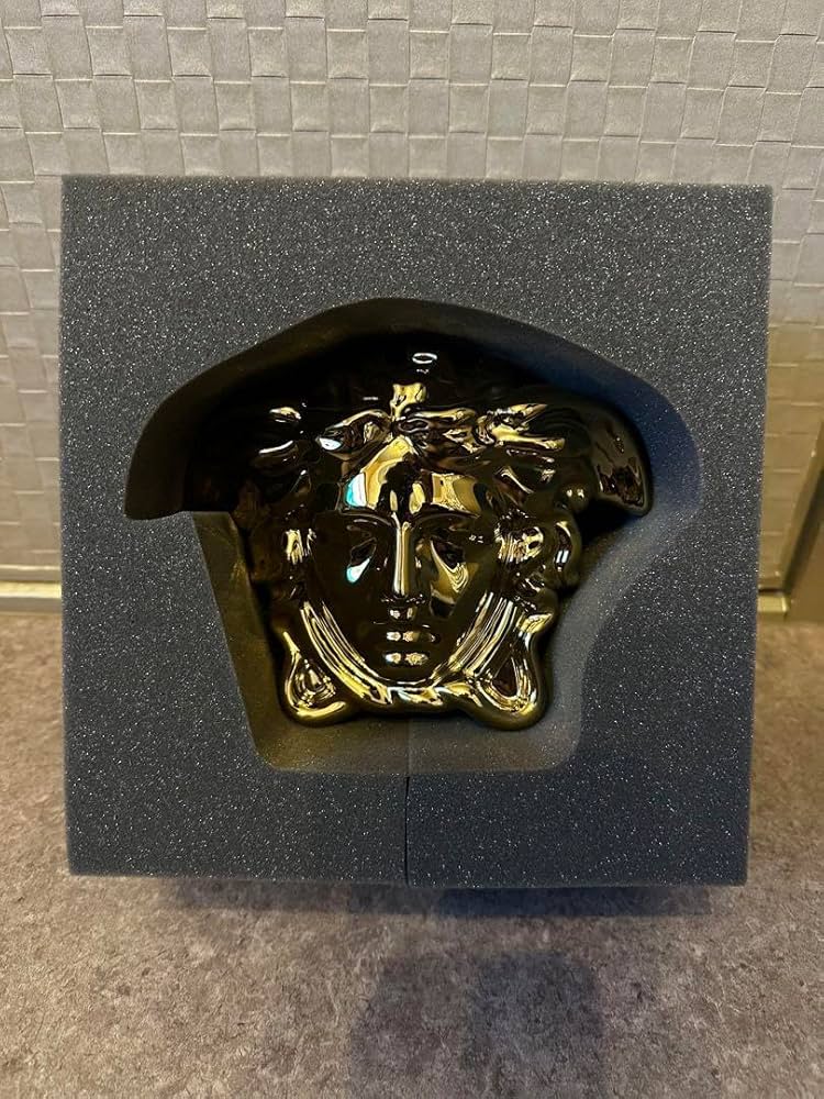 Amazon.co.jp: ヴェルサーチ ローゼンタール メデューサ 貯金箱