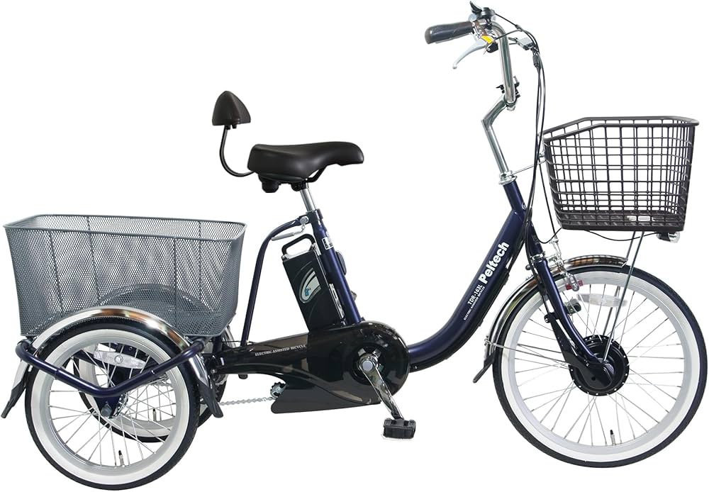 Amazon | 【100%完成車納品】 PELTECH(ペルテック) 電動アシスト三輪車