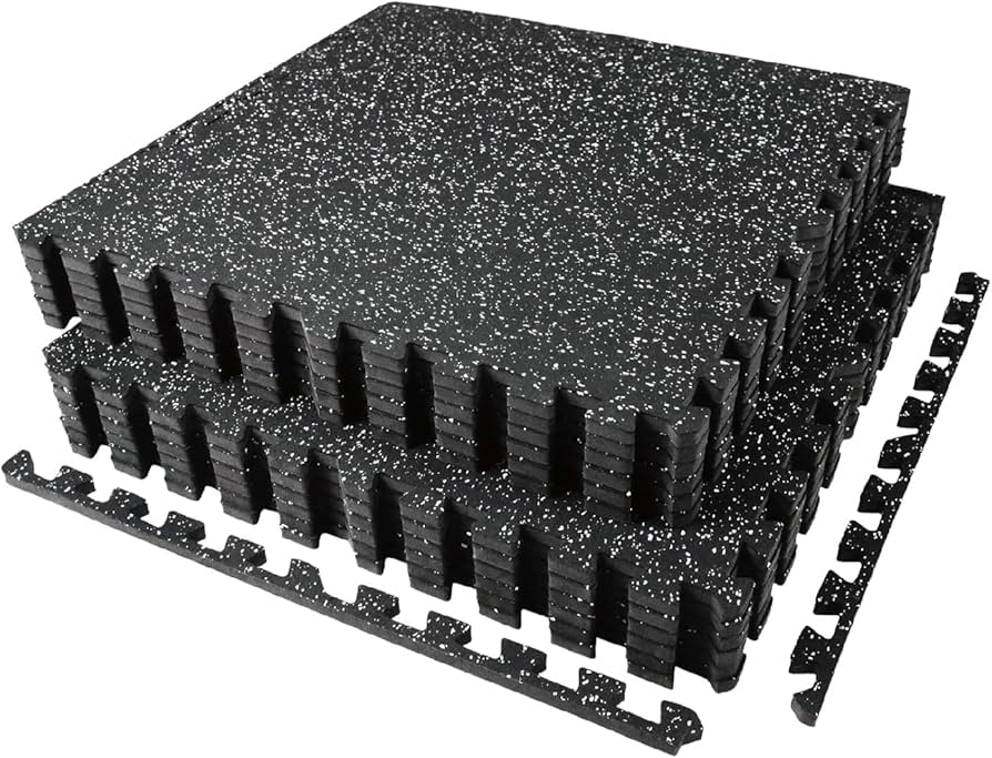 Amazon.co.jp: AIRHOP 12枚 4.32m² ジムマット 大判トレーニングマット