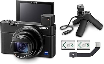 Amazon.com : Sony RX100 VII Premium Compact Camera with Grip and 2