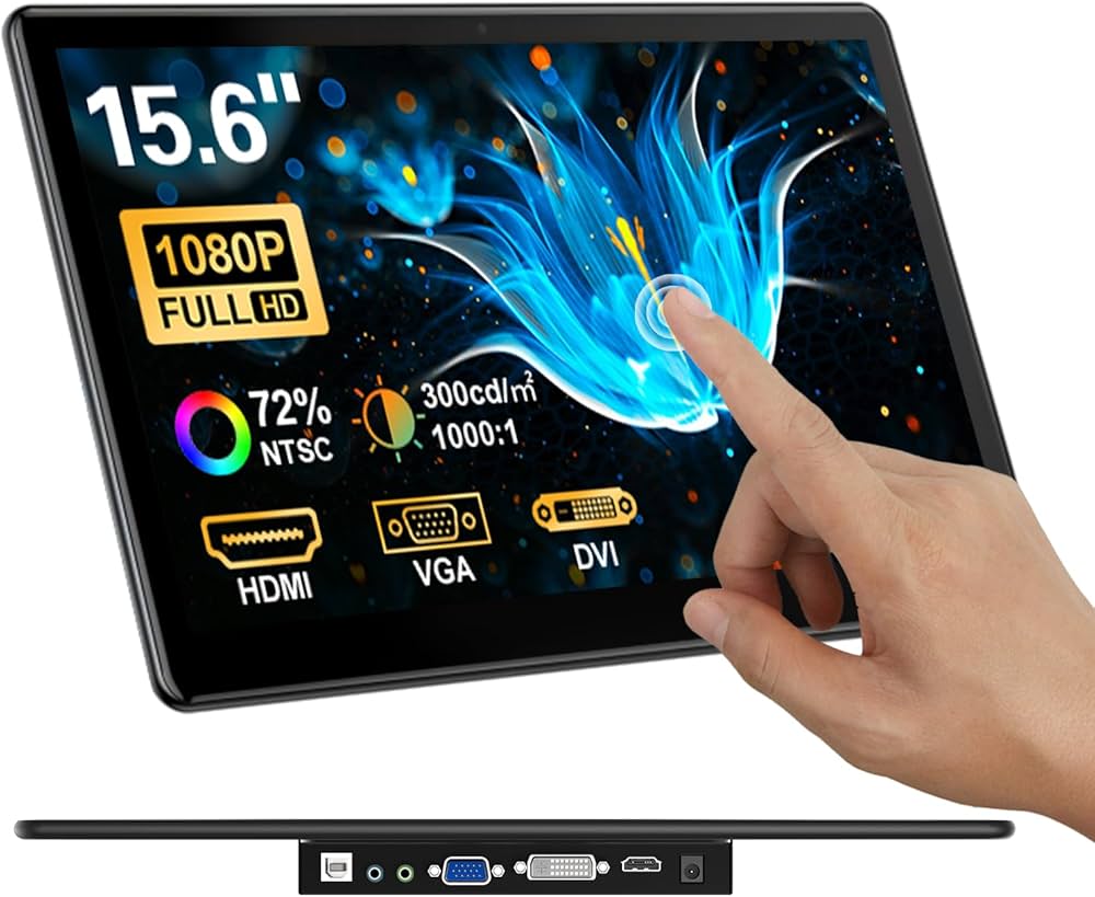 Amazon.co.jp: Mayfee! モバイルモニター タッチパネル 15.6 インチ