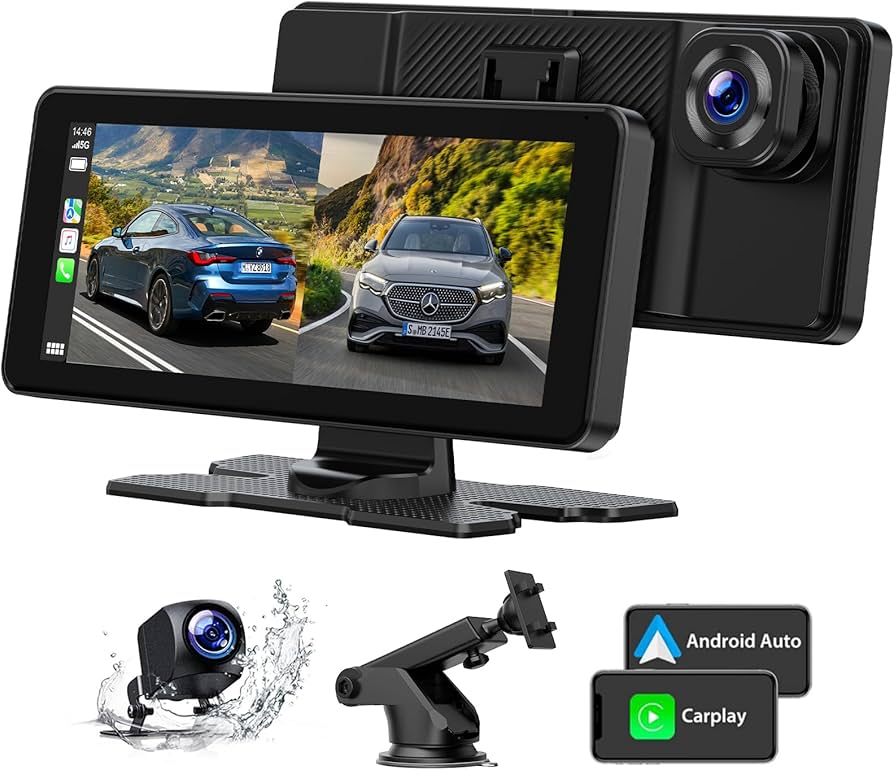 Amazon.co.jp: 6.86インチドライブレコーダー ドラレコ 2.5k+1080p前後