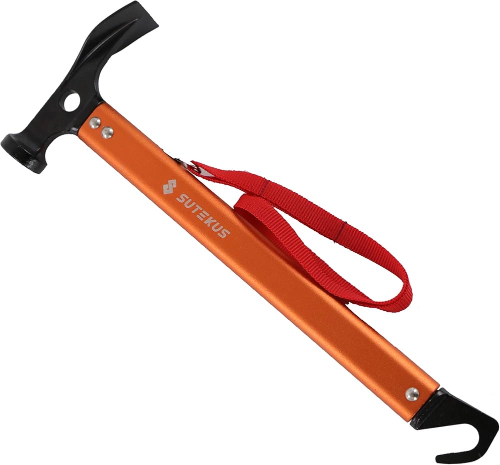 Amazon | ペグハンマー テントハンマー キャンプハンマー 軽量 アルミ