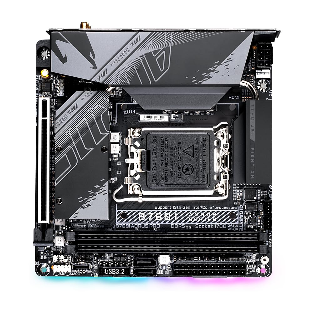 Amazon | GIGABYTE B760I AORUS PRO 1.1 Intel LGA 1700 m-ITX