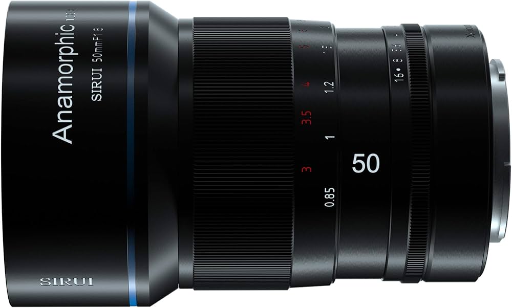 Amazon.co.jp: シルイ 50mm f1.8 1.33X アナモルフィックレンズ M4/3
