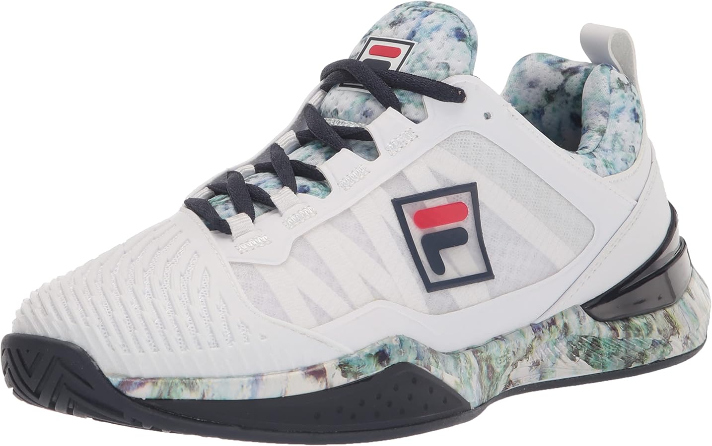 Amazon.com | SPEEDSERVE Energized, White/Fila Navy/Multi, 7