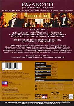 Amazon.com: 30th Anniversary Gala Concert / Pavarotti, Verrett