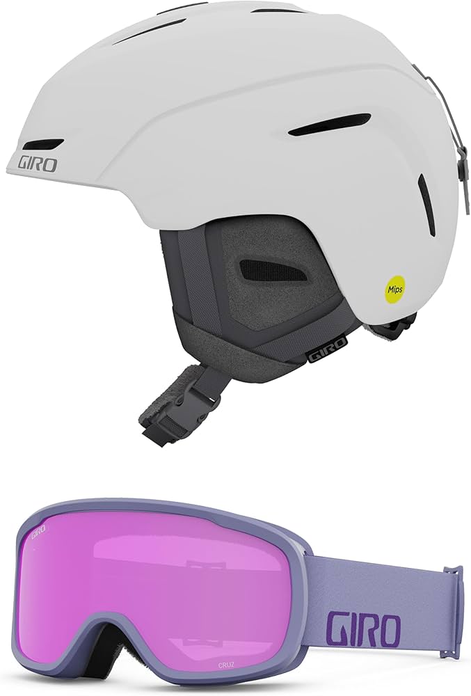 Amazon.com: Giro Avera MIPS Womens Snow Helmet/Goggle Combo