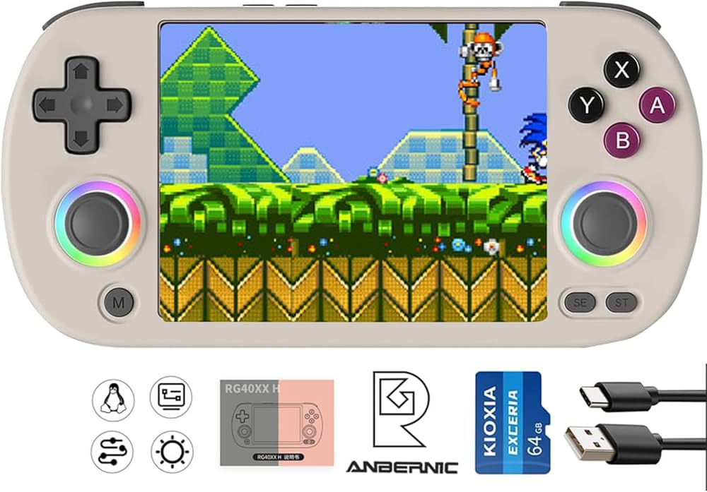 Amazon.com: RG40XX H Handheld Game Console rg40xxh Retro Gaming