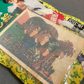 Amazon.co.jp: 幽遊白書 うつし絵シール 1束 34付 当時物 アマダ