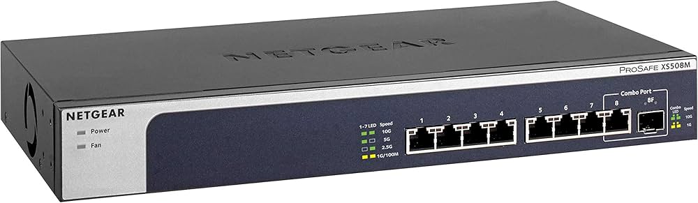 Amazon.com: NETGEAR 8-Port 10G Multi-Gigabit Ethernet Unmanaged