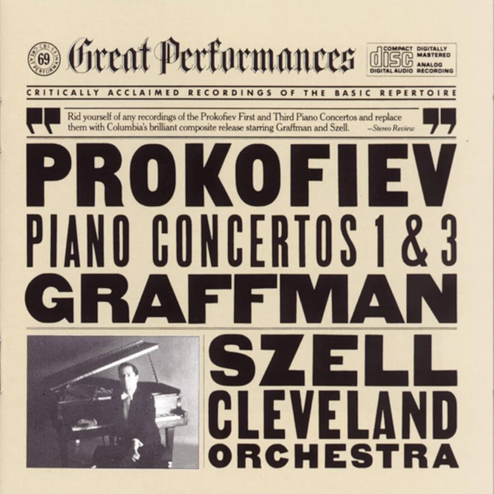 Amazon.com: Prokofiev: Piano Concertos Nos. 1 & 3: CDs & Vinyl