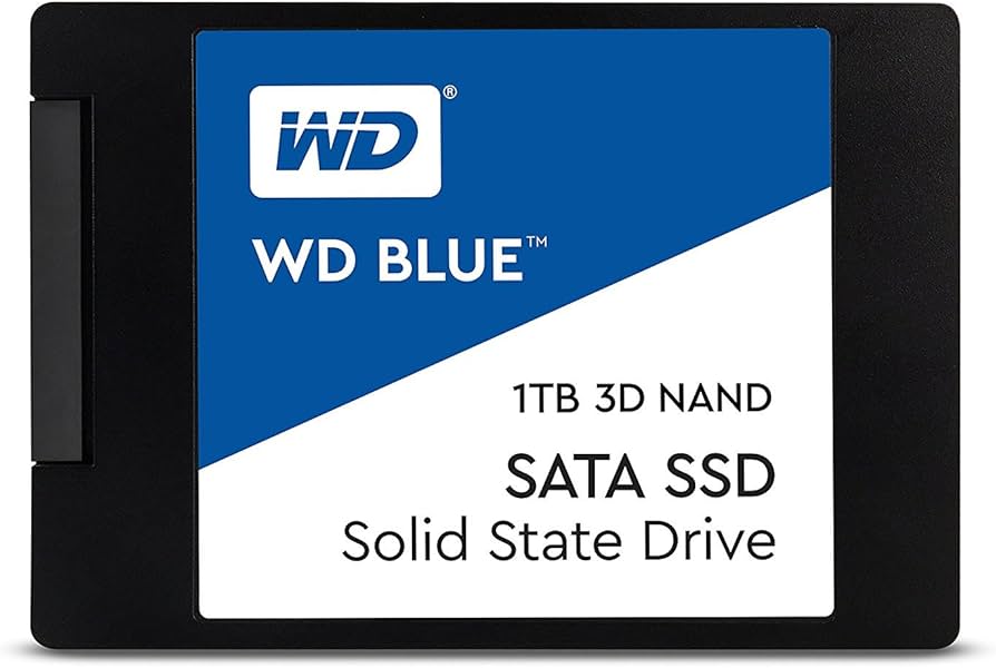 Western Digital 1TB WD Blue 3D NAND Internal PC SSD - SATA III 6