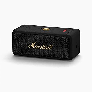 Amazon.com: Marshall Emberton II Portable Bluetooth Speaker, Black