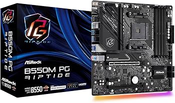Amazon | ASRock マザーボード B550M PG Riptide AMD Ryzen 5000