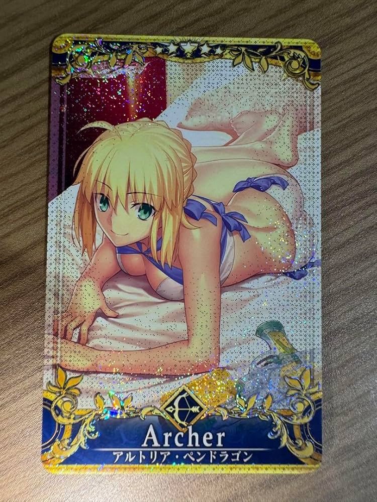 fgoアーケード 弓王 アルトリア フェイタル F fgoアーケード 弓王