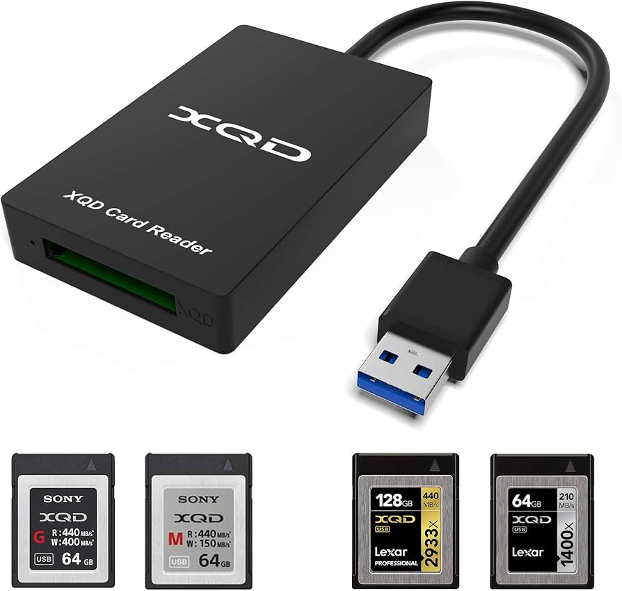 Amazon | Cateck XQD カードリーダー XQDアダプター ソニー (SONY)M/G