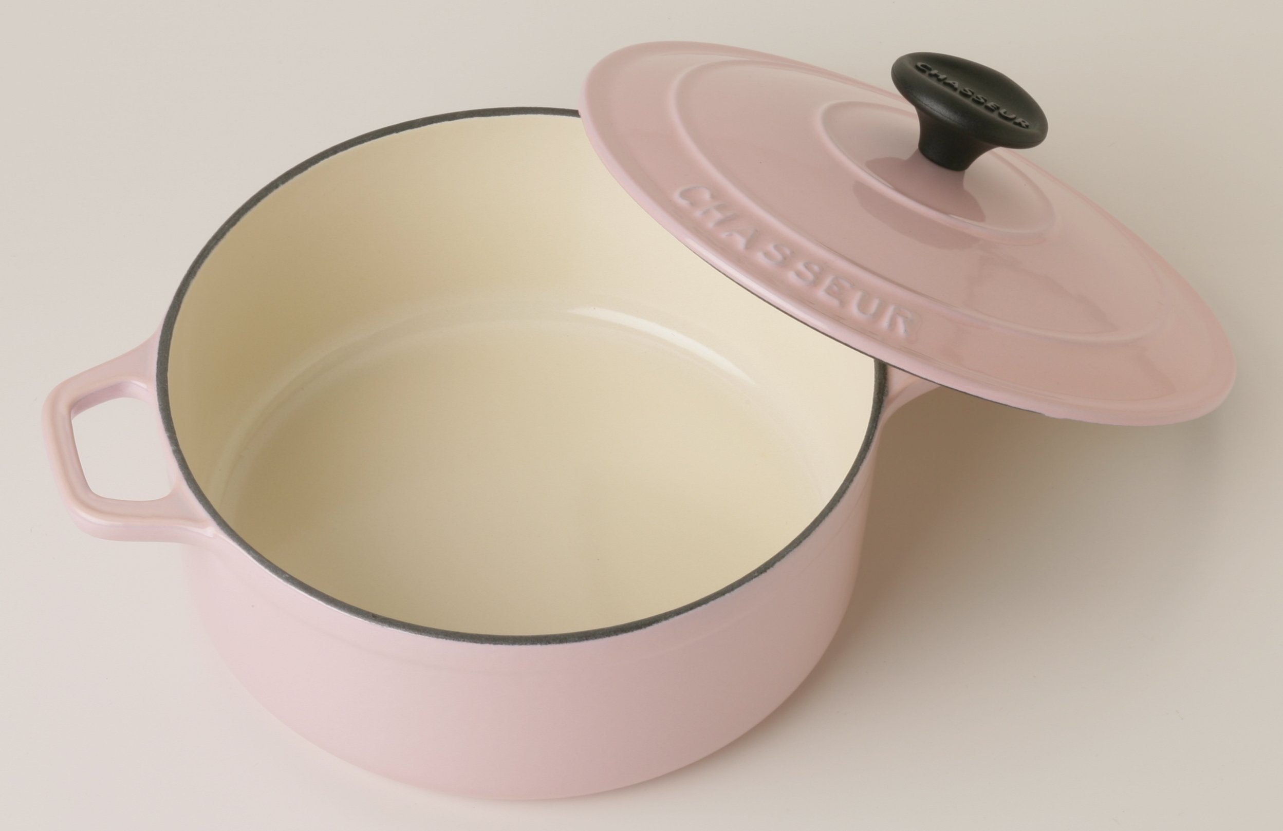 Amazon.co.jp: CHASSEUR ラウンドキャセロール18cm ピンク CH37218