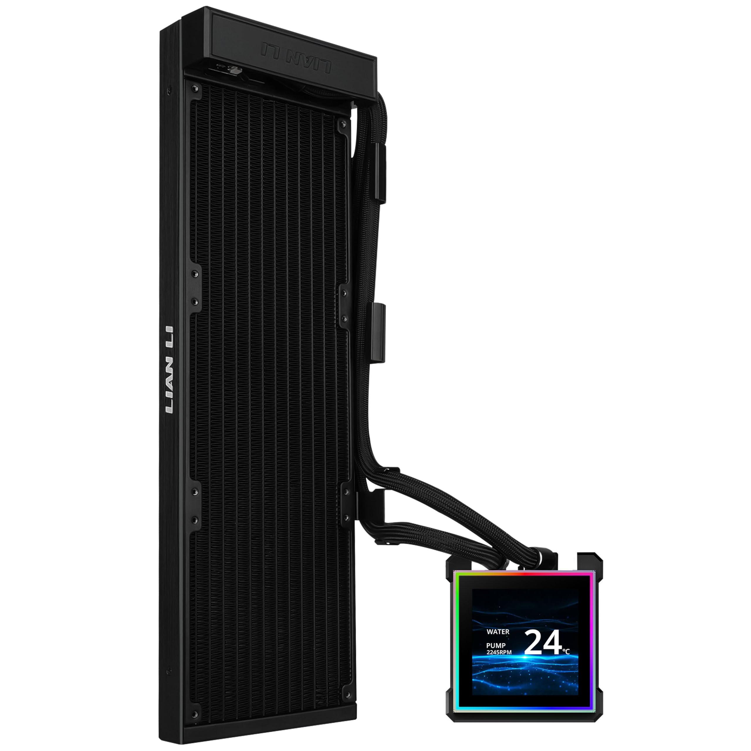 Amazon | LIANLI 水冷システム HydroShift II LCD-S 360 Fanless