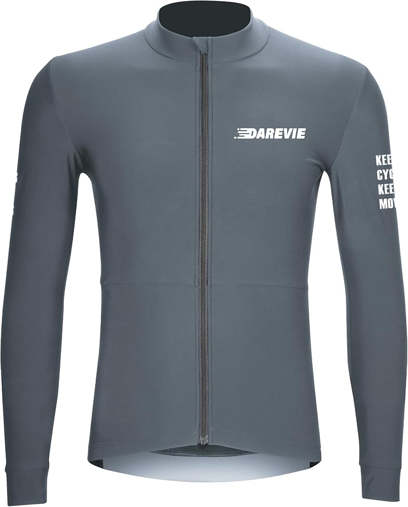 Amazon | [Darevie] サイクルジャージ 冬 裏起毛 サイクルウェア 長袖