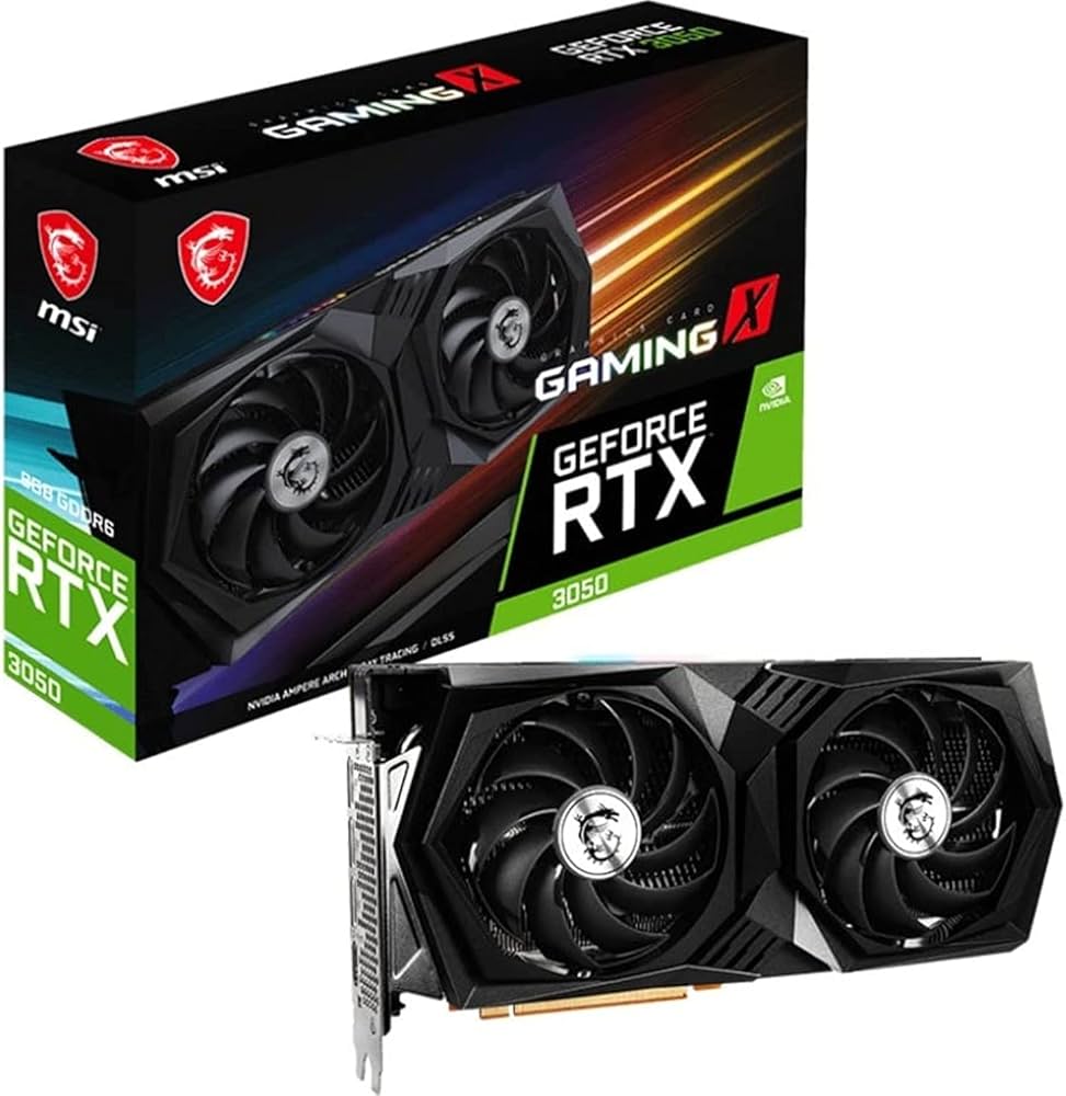 Amazon | MSI Gaming GeForce RTX 3050 8GB GDRR6 128-Bit HDMI/DP