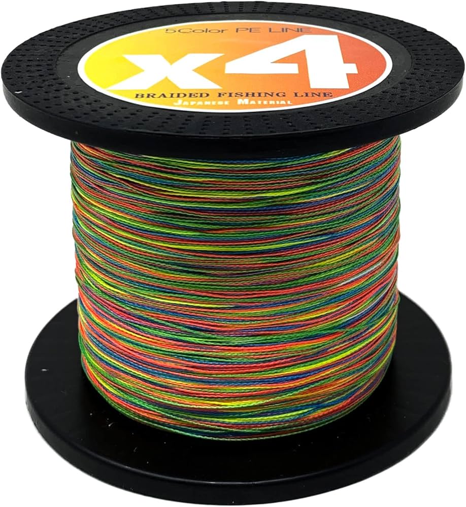 Amazon.co.jp: 【日本原料】【5カラー 500m】PEライン 4本編み 8本編み