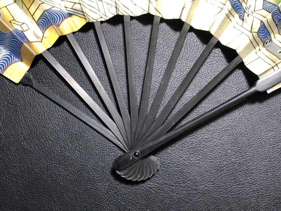 Amazon.co.jp: 扇子 33cm 十松屋福井扇舗 老女扇 柳橋白鷺図 仕舞扇