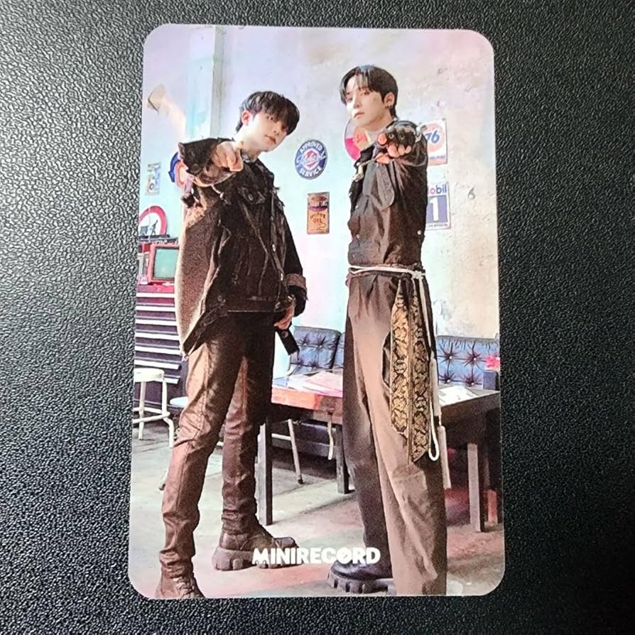 Amazon.co.jp: ATEEZ ユノ & ジョンホ MINIRECORD ラキドロ トレカ