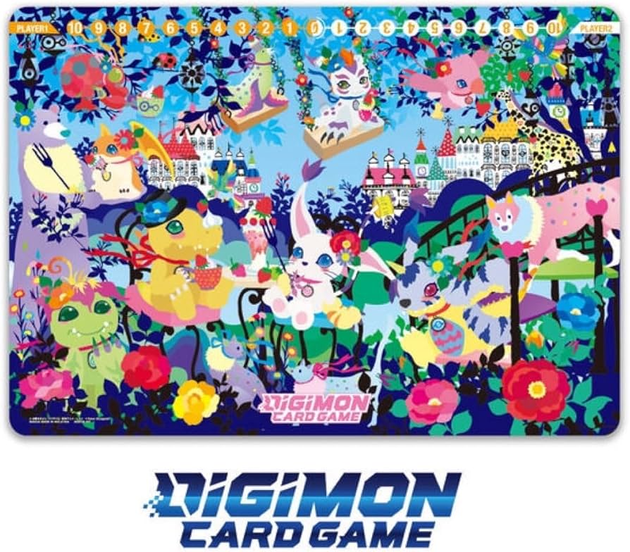 Amazon.co.jp: デジモンカードゲームプレイマット メモリアル