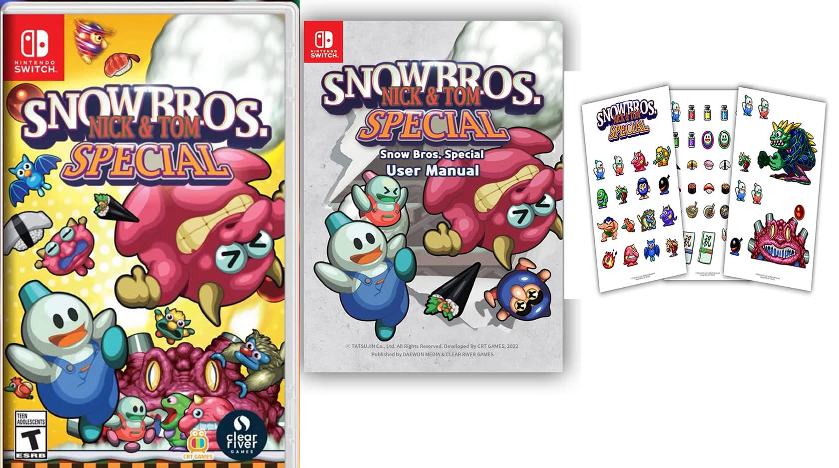 Amazon.com: Snow Bros. Nick & Tom Special for Nintendo Switch