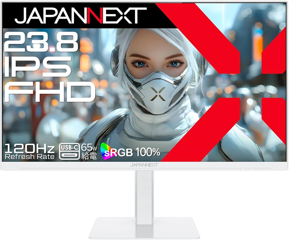 Amazon.co.jp: JAPANNEXT 23.8インチ IPSパネル搭載 120Hz対応 フルHD