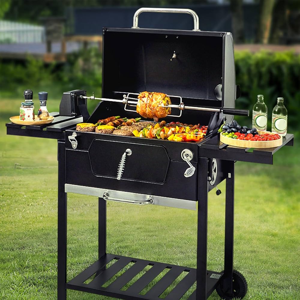 Amazon | バーベキュー コンロ 大型 バーベキューコンロ 焚き火台 BBQ