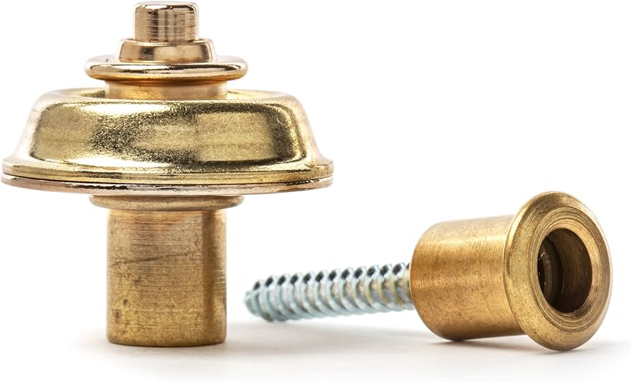 Amazon.com: Dunlop SLS1402BR Straplok® Flush Mount Strap Retainer