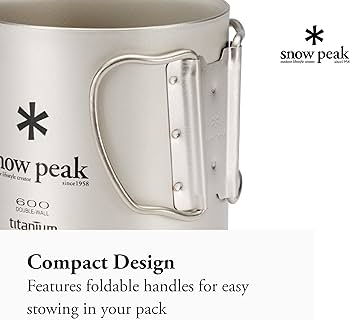Amazon.co.jp: スノーピーク チタン ダブルマグ 600 MG-054 : Sports