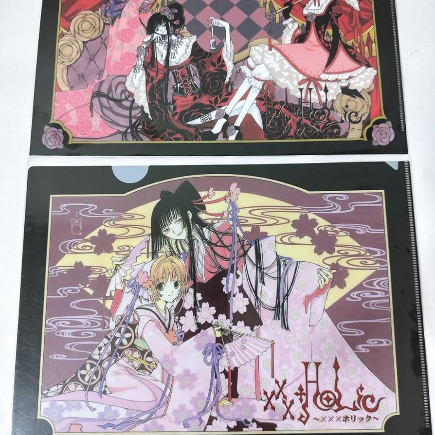 Amazon.co.jp: XXXHOLiC CLAMP 原作絵 ファイル 侑子 桜 座敷童子 雨