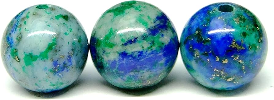 Amazon | g3-3331H アズロマラカイト風ラピスラズリ 着色 アズライト