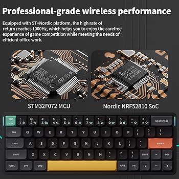 Amazon.com: nuphy Air60 V2 Portable Wireless Keyboard 60% Low