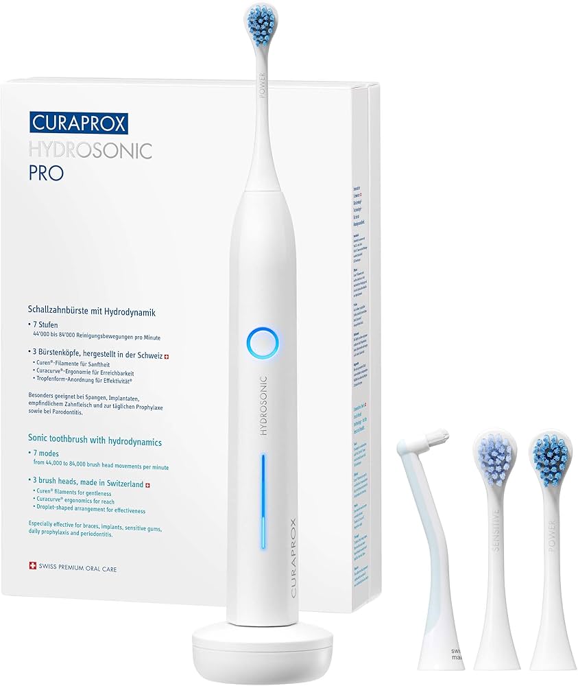 Amazon.com: Curaprox Hydrosonic Pro Sonic Toothbrush – for