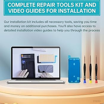 Amazon.com: CYKJGS for iPhone 8 Plus Screen Replacement with Home