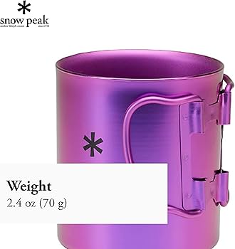 Amazon.co.jp: スノーピーク(snow peak) カラーチタンシングルマグ 450