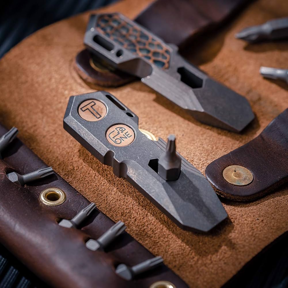 JB Stout チタン EDCプライバー＆栓抜き KYCKS限定 JB Stout チタン