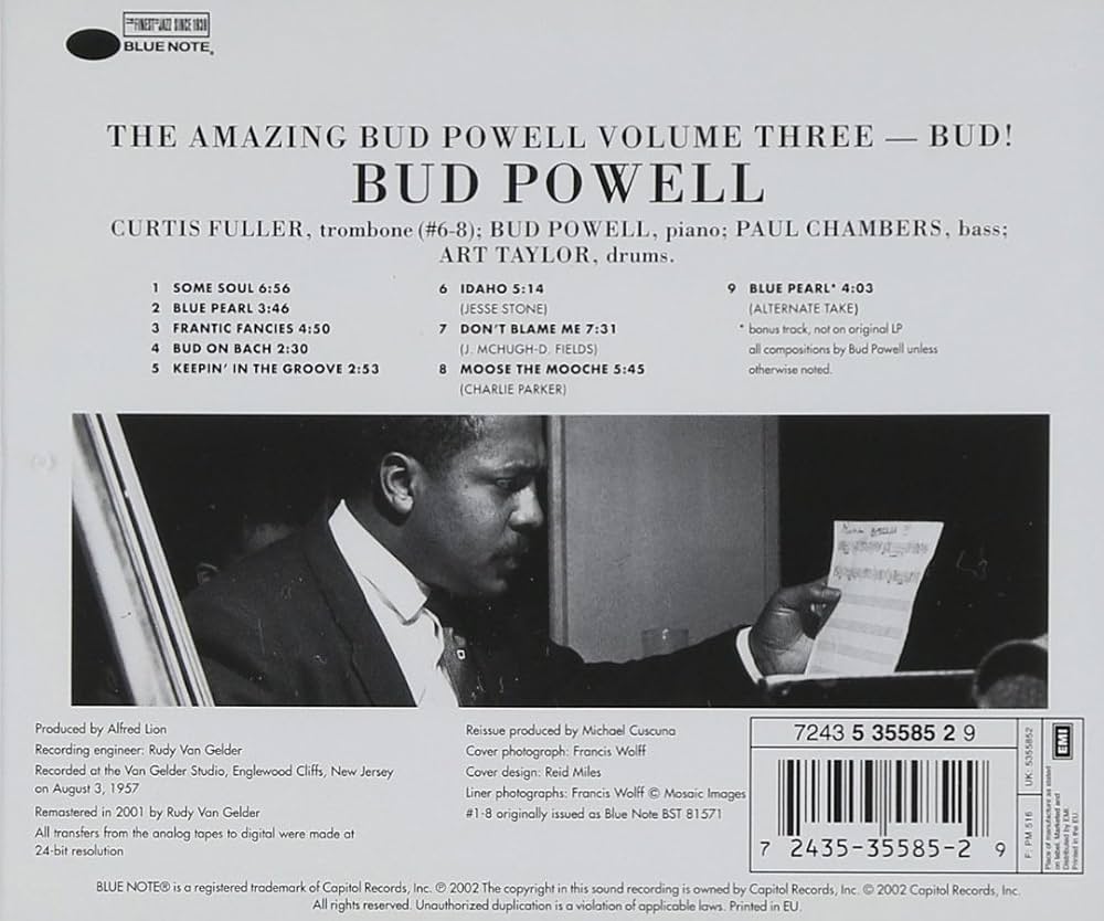Bud Powell - Amazing Bud Powell Vol. 3 - Amazon.com Music
