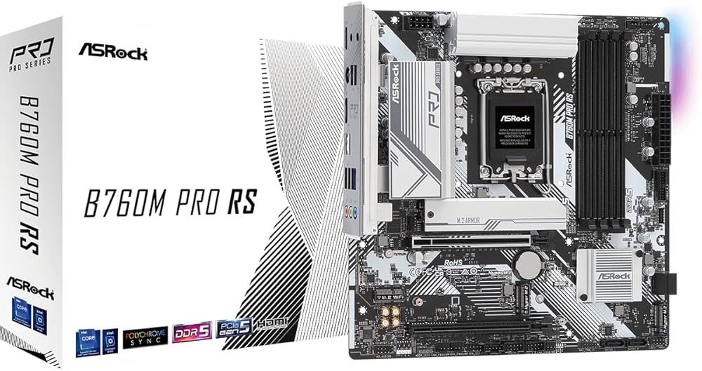 Amazon | ASRock マザーボード B760M Pro RS Intel 第12世代 ・ 13世代