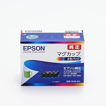 Amazon.co.jp: エプソン 純正 インクカートリッジ マグカップ MUG-4CL