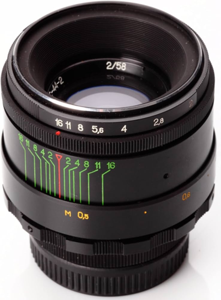 Helios 44-2 58mm Russian Lens for M42 Mount cameras : Amazon.in