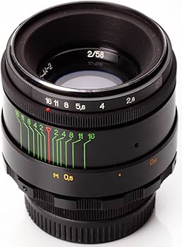 Amazon.co.jp: ヘリオス44-2 58mm F2ロシアレンズ、M 42マウントカメラ